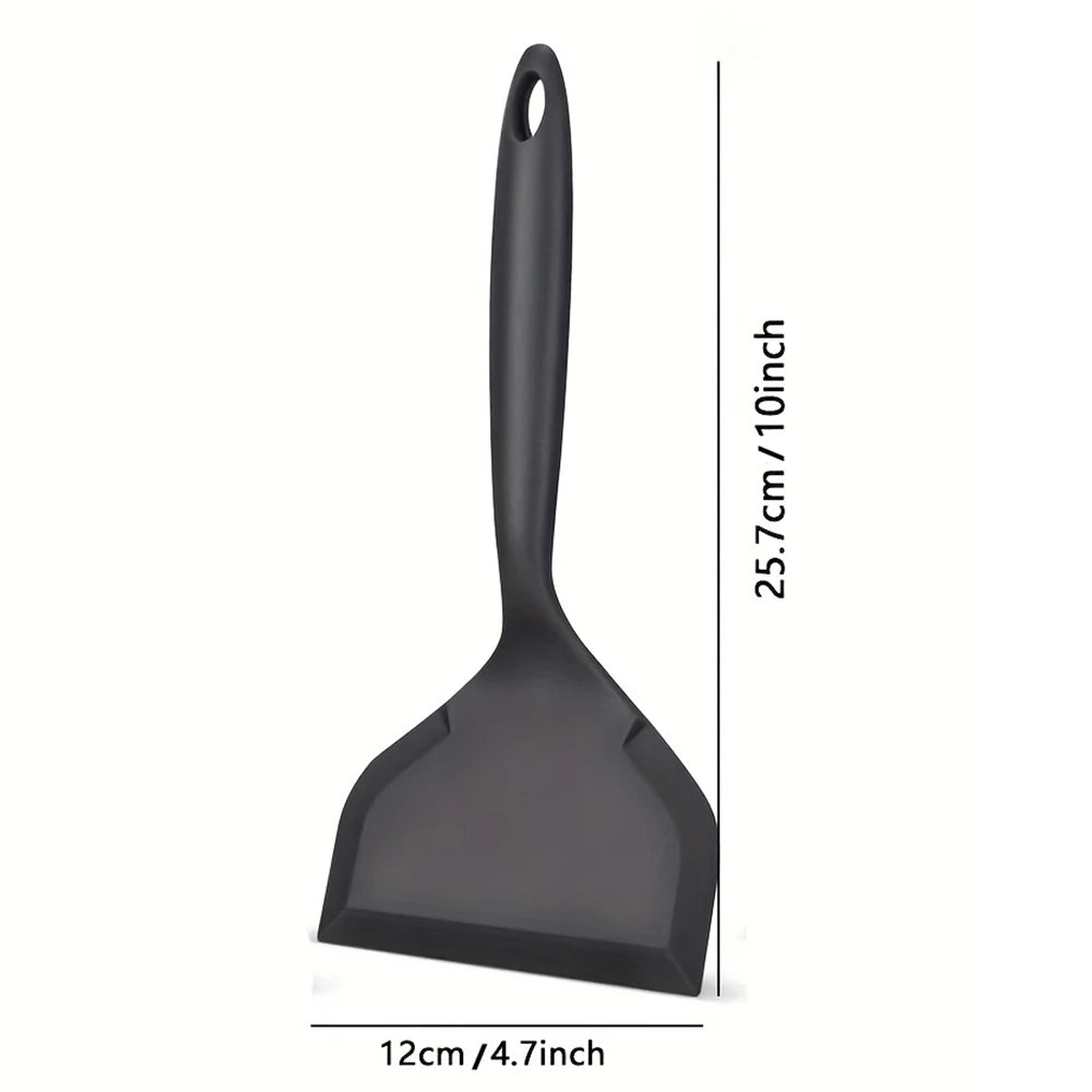 Wide Blade Silicone Spatula – Non-Stick Omelet Cooking Tool Silicone Spatula Nixie