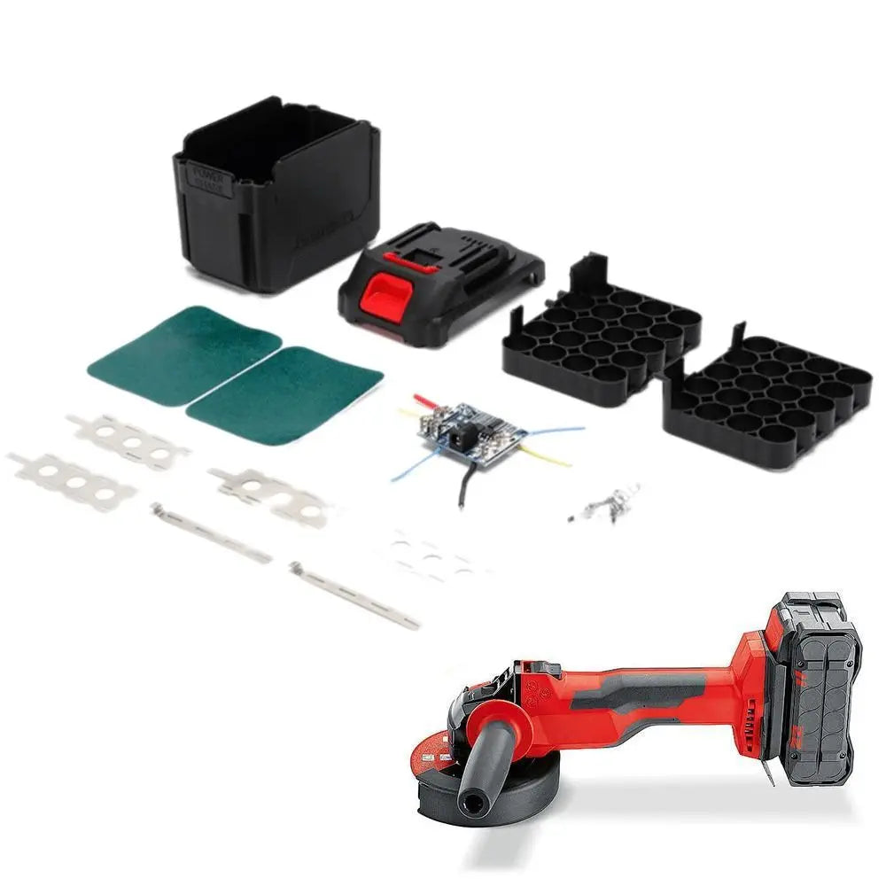 20-Cell 18650 Battery Case Kit – Makita Style ABS DIY Set Battery Case Kit Nixie