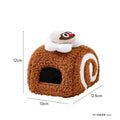 Cute Cake Plush Hamster House – Small Pet Nest & Hideout Small Pet Nest Nixie A11