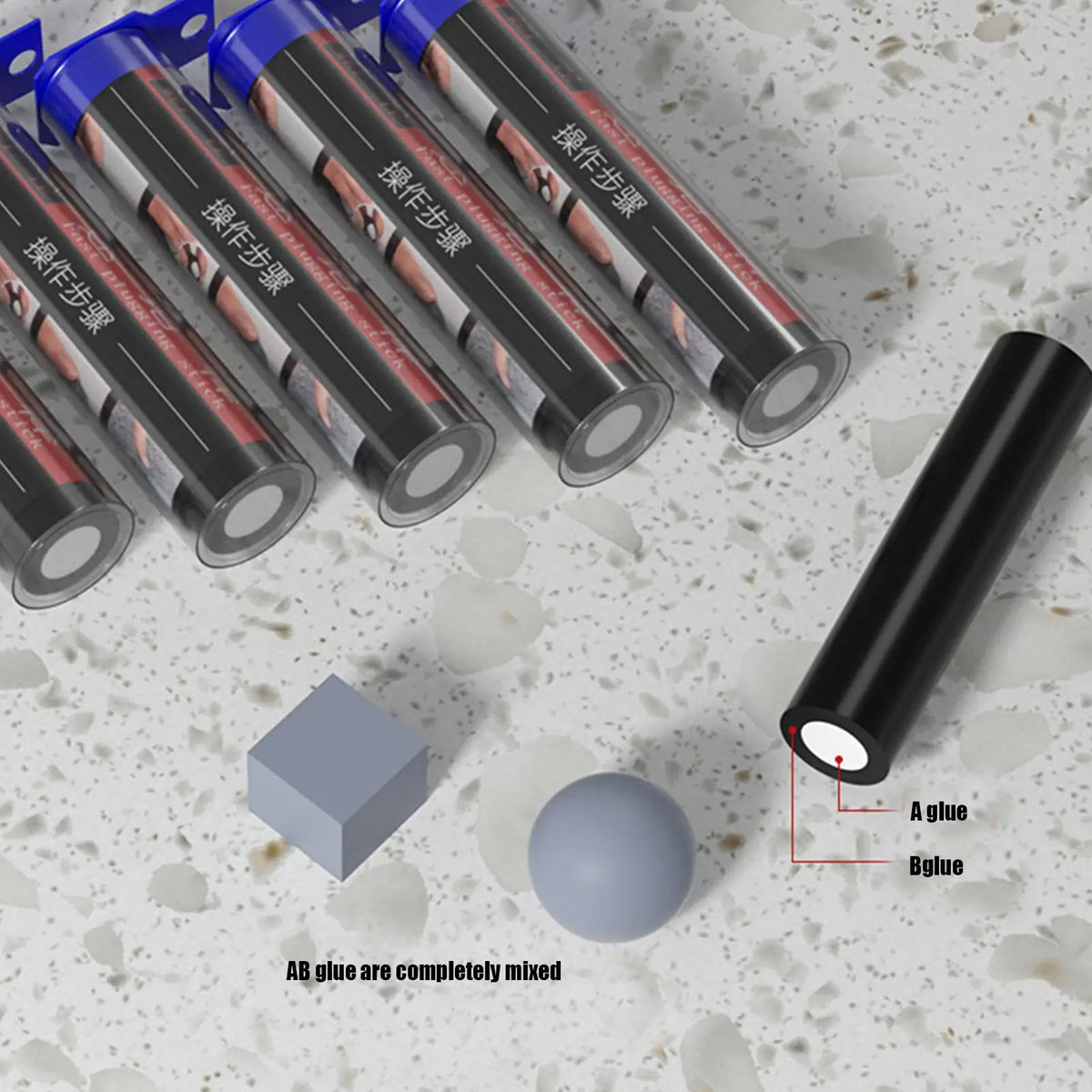 Quick-Drying Epoxy Putty Stick – Waterproof Pipe Repair Glue