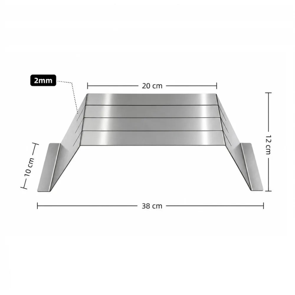 Stainless Steel Cutting Board & Pot Lid Holder Organizer Kitchen Organizer Stand Nixie 1pc