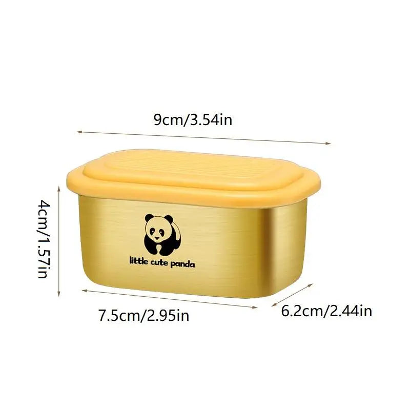 140ml Leak-Proof 304 Stainless Steel Seasoning Box & Sauce Cup Condiment Container Nixie