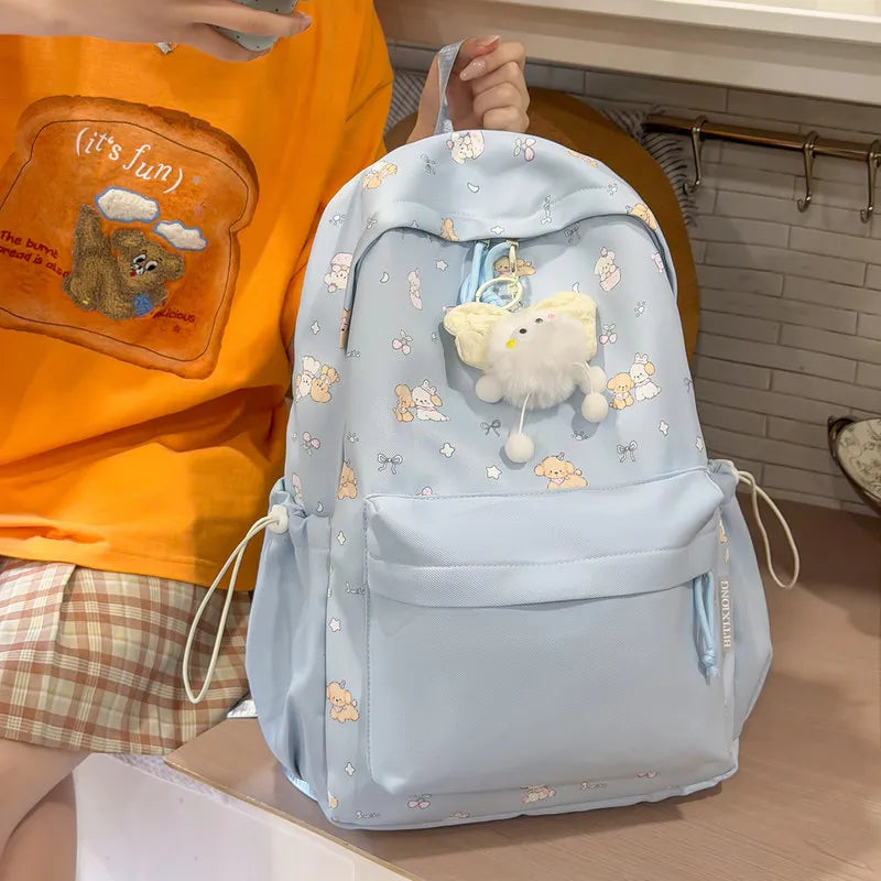 Nixie Cartoon Puppy Women's Backpack – Lightweight Travel Bag Women's Backpack Nixie
