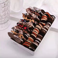 170-Pc Girls Elastic Hair Bands Set – Leopard & Caramel Colors Girls Hair Accessories Nixie 170pcs-NO box