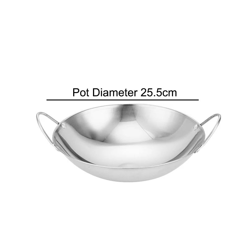 Stainless Steel Honeycomb Non-Stick Skillet with Handle Non-Stick Skillet Nixie A4