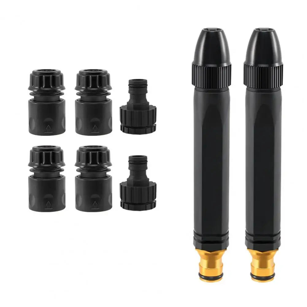 High Pressure Garden Hose Nozzle – 360° Adjustable Spray Garden Hose Nozzle Nixie 2pcs