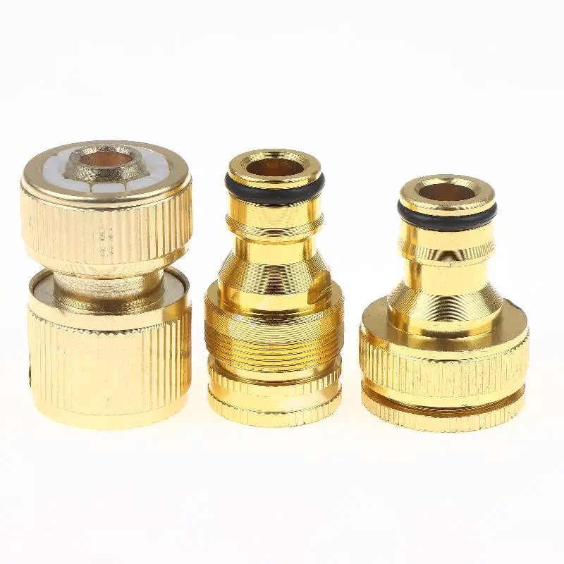 Garden Hose Fast Connect 2pcs – Aluminum Tap Hose Fittings Hose Tap Fittings Nixie