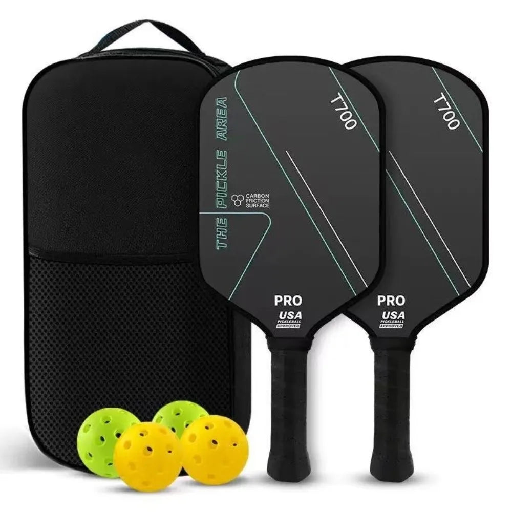 T700 Carbon Fiber Pickleball Paddle 16MM – USAPA Approved
