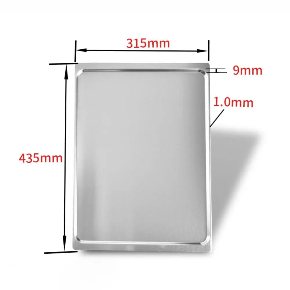 Non-Stick Aluminum Baking Tray 315x435mm | Even Heating Pan Baking Tray Nixie