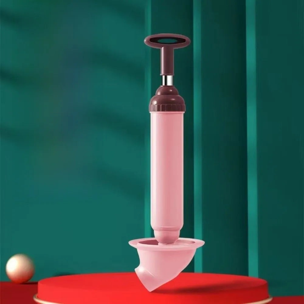 Multifunction Toilet Plunger Vacuum Suction Drain Clog Remover Toilet Plunger Nixie Pink
