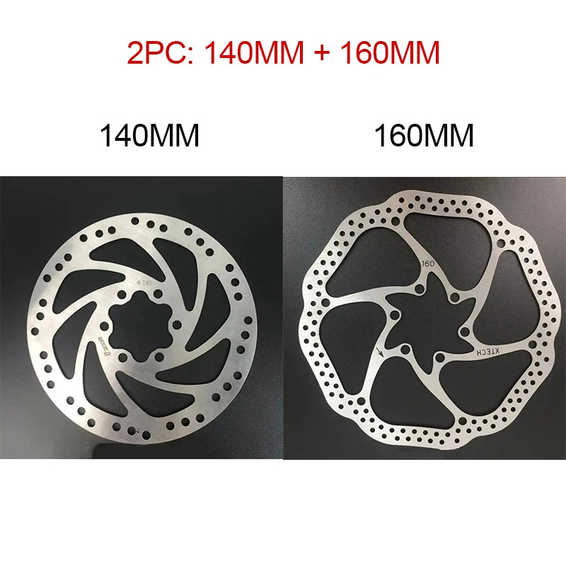 ZOOM MTB Disc Brake Rotor 140-203mm 6-Bolt Stainless Steel