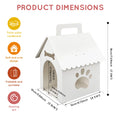 10Pcs Dog House Party Favor Boxes – DIY Foldable Gift Set Party Favor Boxes Nixie 24PCS Style C Other