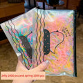 Jelly Spring Color Elastic Hair Ties for Adults & Kids Elastic Hair Ties Nixie Spring with jelly