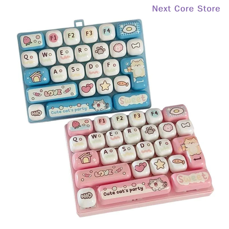 26-Key Mini Keyboard Fidget Toy – Cute Desk Decoration Gift Fidget Toy Nixie