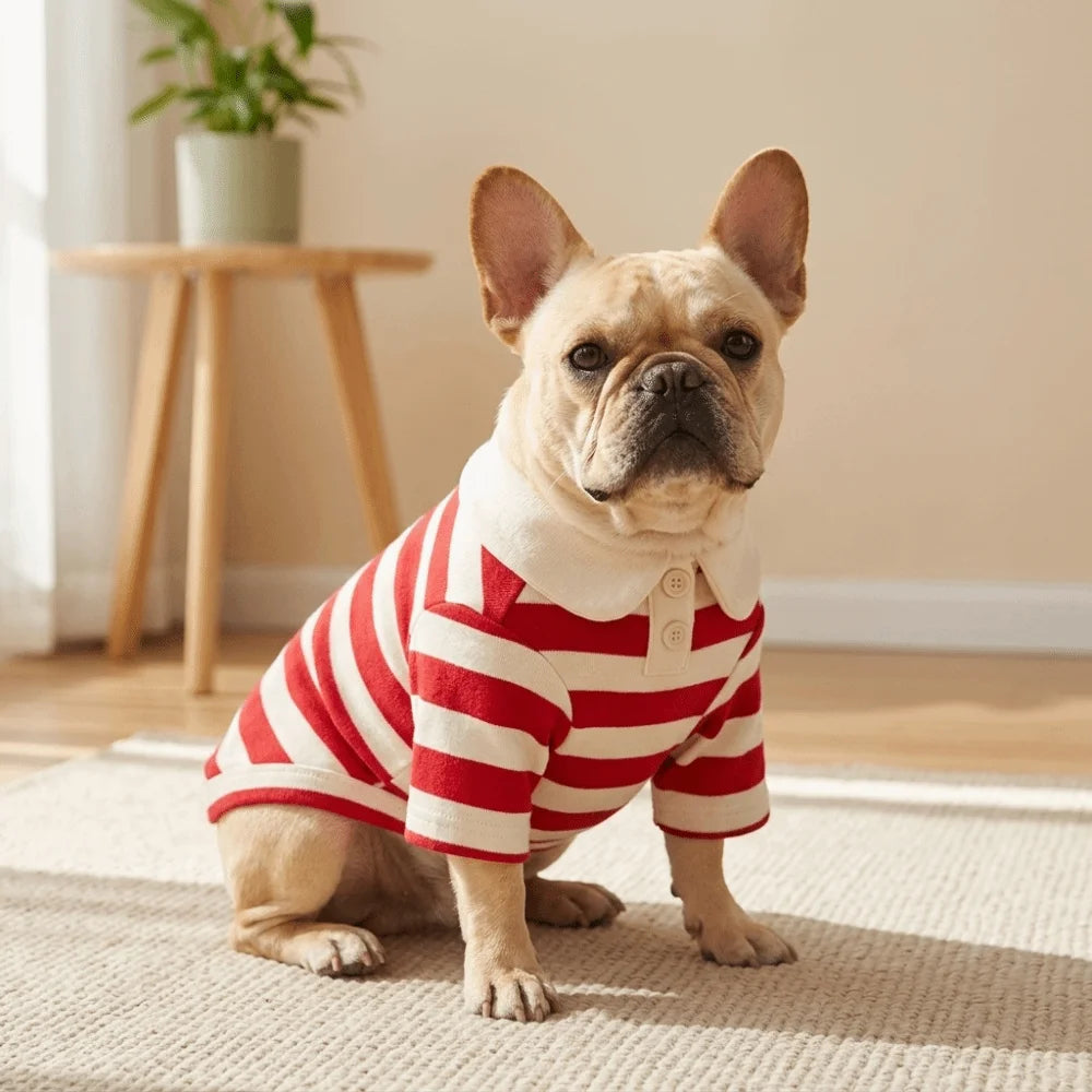 Soft Breathable Dog Shirt for Small Dogs – Multiple Sizes Dog Apparel Nixie