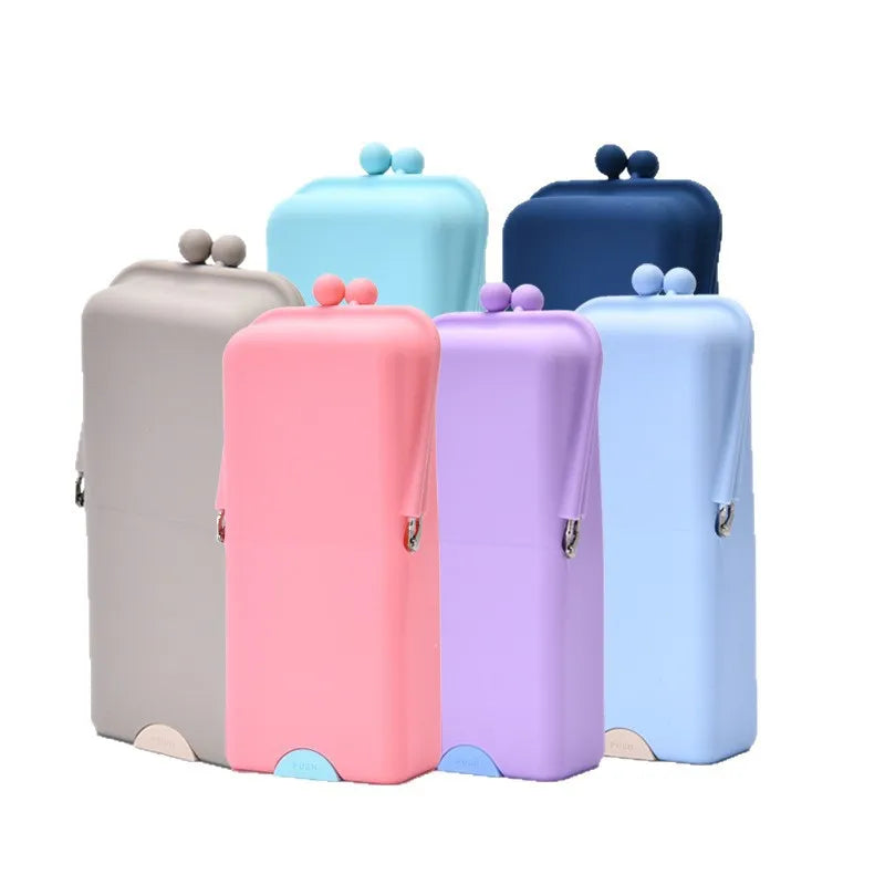 Nixie Silicone Makeup Brush Travel Organizer Bag Makeup Brush Organizer Nixie