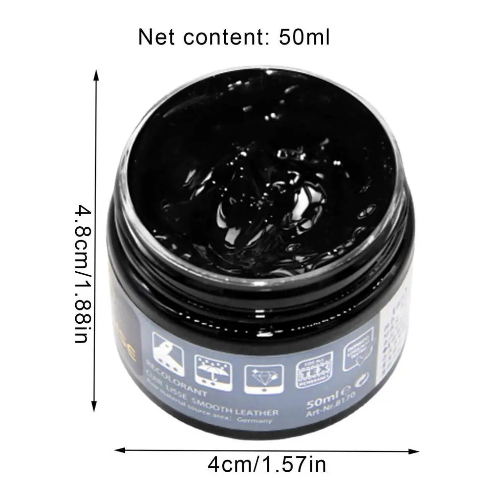 Leather Color Restoring Balm – Scratch & Fade Repair Cream Leather Repair Balm Nixie Black