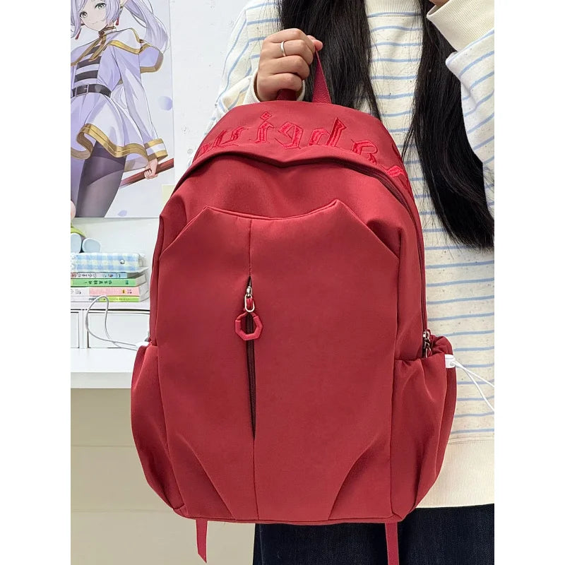 Large Capacity Japanese Forest-Style Backpack | Unisex Nylon School Backpack Nixie
