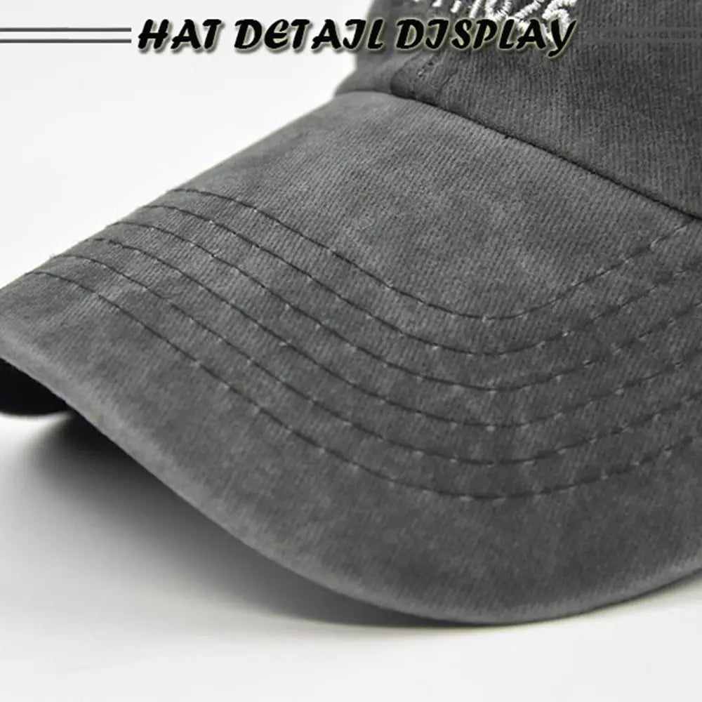 New York EST.1626 Vintage Washed Cotton Baseball Cap Baseball Cap Nixie