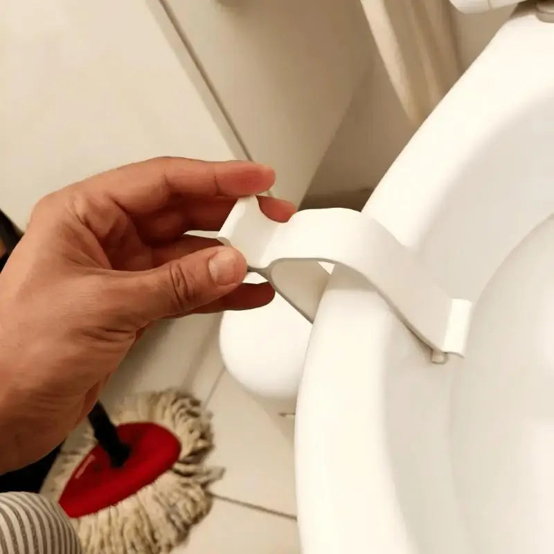 Toilet Seat Stabilizer – Fix Wobbly Lid & No-Touch Lifter