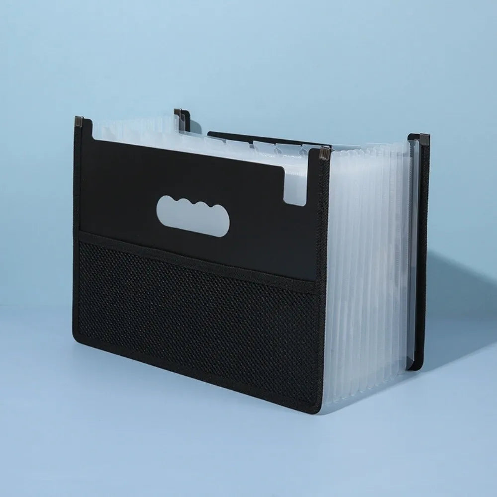 Expanding File Box 13/25 Pockets A4 Accordion Folder Organizer