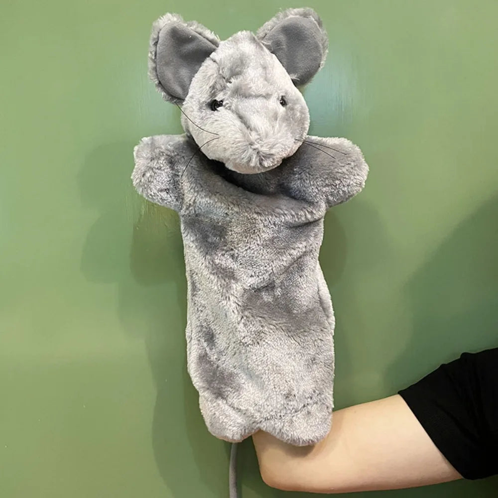 Cat Wrestling Glove Puppet 38cm Plush Interactive Cat Toy