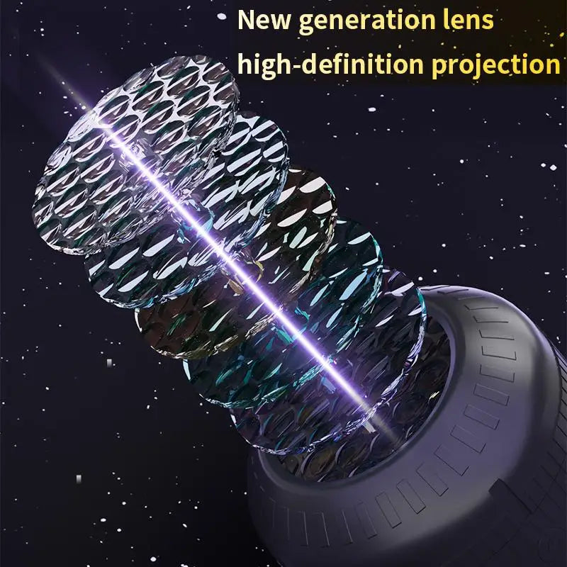 8-in-1 Rotating LED Projector Night Light | Ocean & Stars LED Projector Night Light Nixie