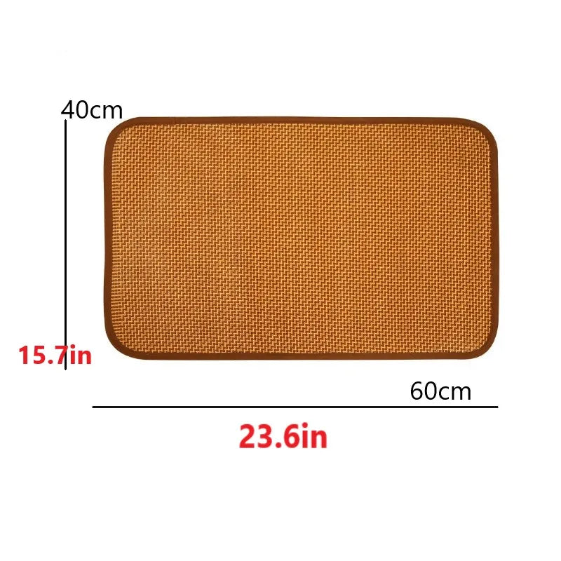 Bamboo Dog Cooling Mat – Summer Bed for Dogs & Cats Pet Cooling Mat Nixie 40x60cm