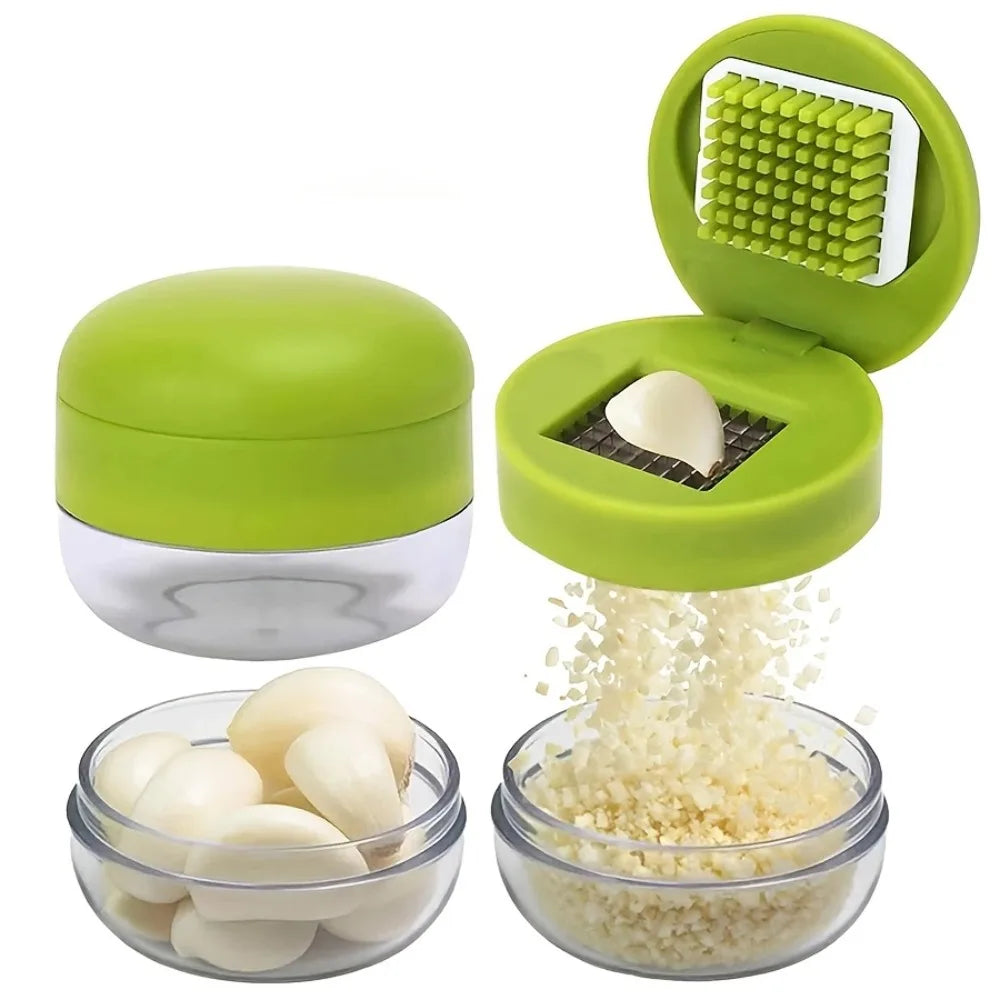 Mini Manual Garlic Chopper Handheld Food Mincer & Onion Dicer Garlic Chopper Nixie