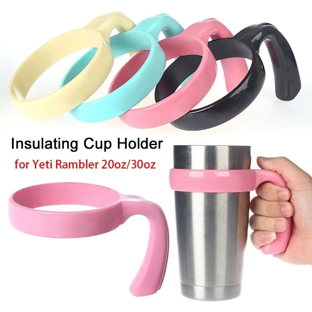 Tumbler Cup Handle for 20oz & 30oz Water Bottles – 6 Colors Tumbler Cup Handle Nixie