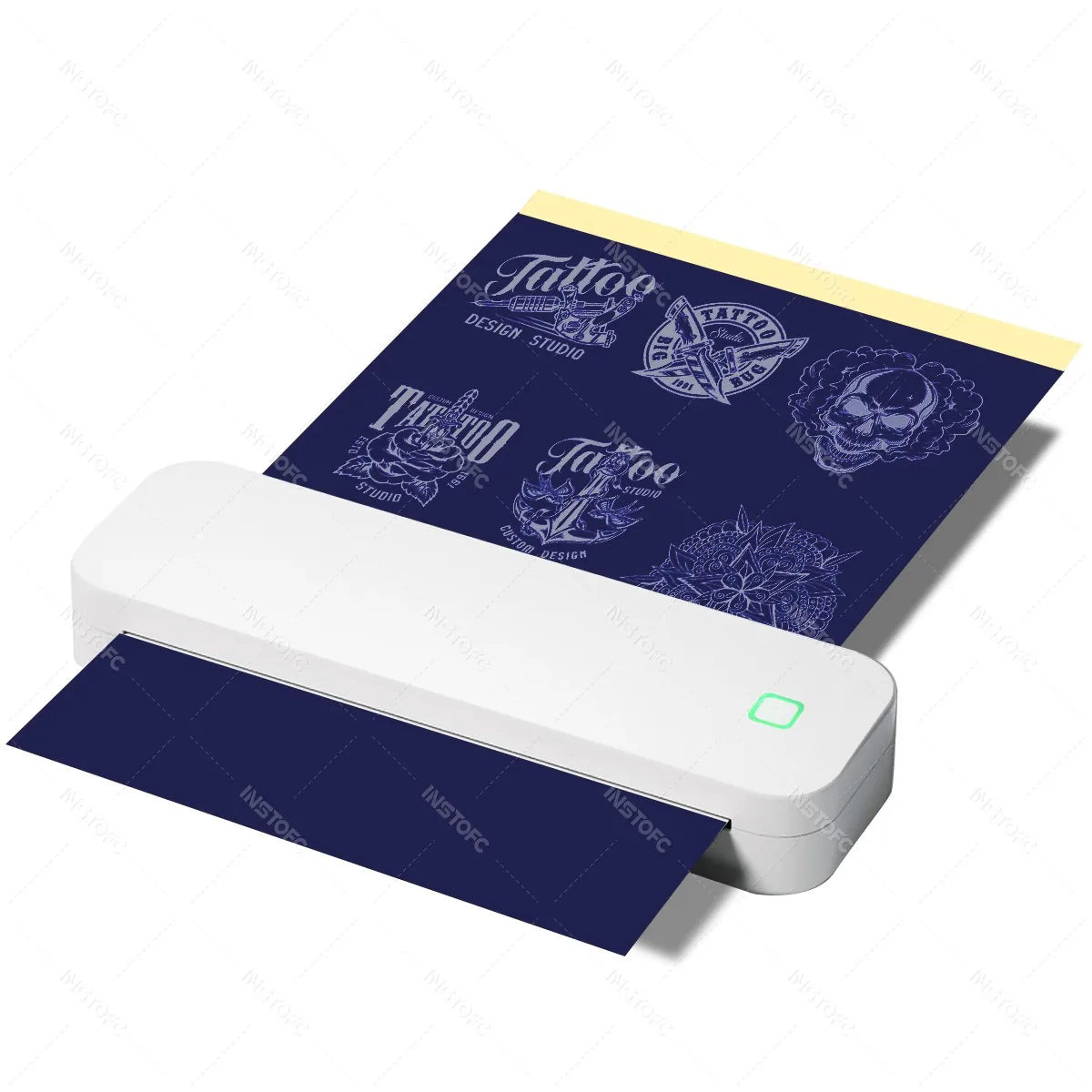 Inkless A4 Portable Thermal Tattoo Stencil Printer – Wireless