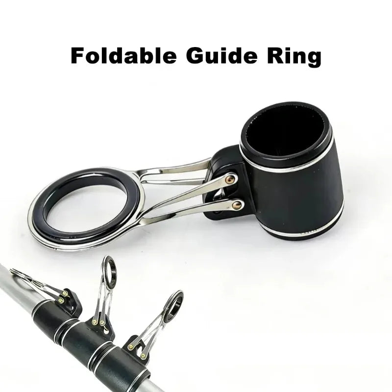 Stainless Steel Fishing Rod Guide Set – 16.2mm Tube & Ceramic Ring Fishing Rod Guide Nixie