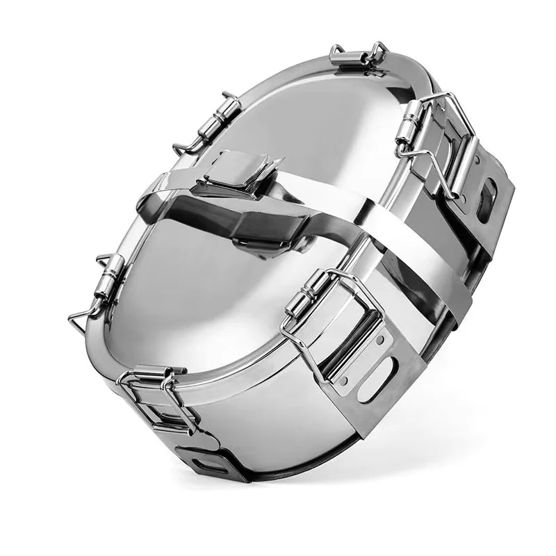 Snowmobile Exhaust Food Warmer Hot Dogger Stainless UTV ATV Exhaust Food Warmer Nixie Silver