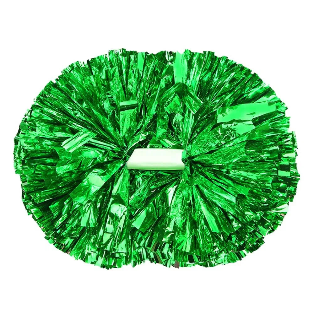 Colorful Cheerleader Pom Poms 30x37cm Dance & Party Props Cheerleader Pom Poms Nixie Green