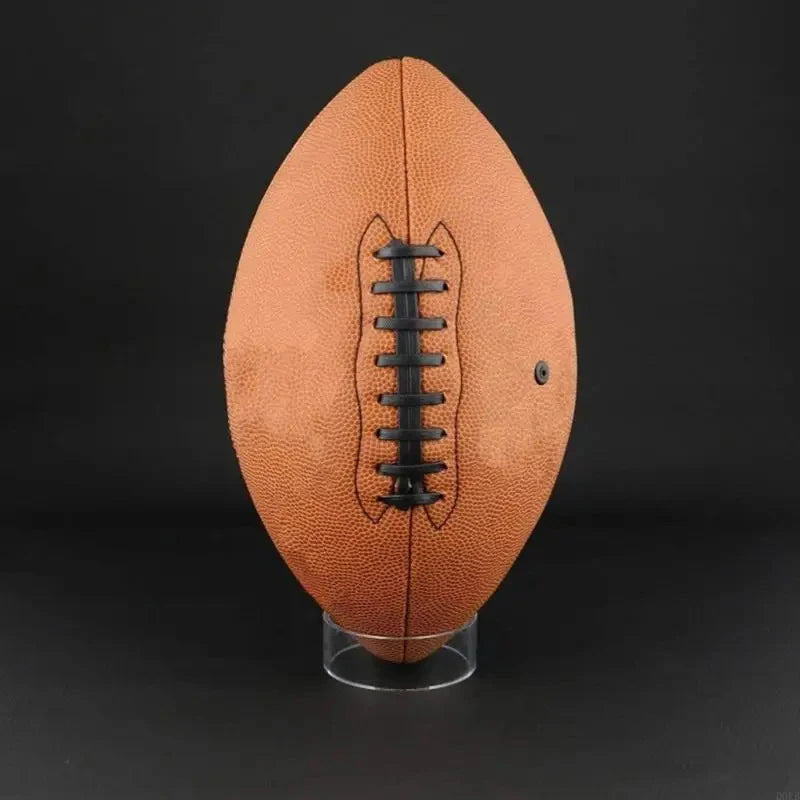 Clear Acrylic Ball Display Stand for Soccer Basketball Rugby Ball Display Stand Nixie
