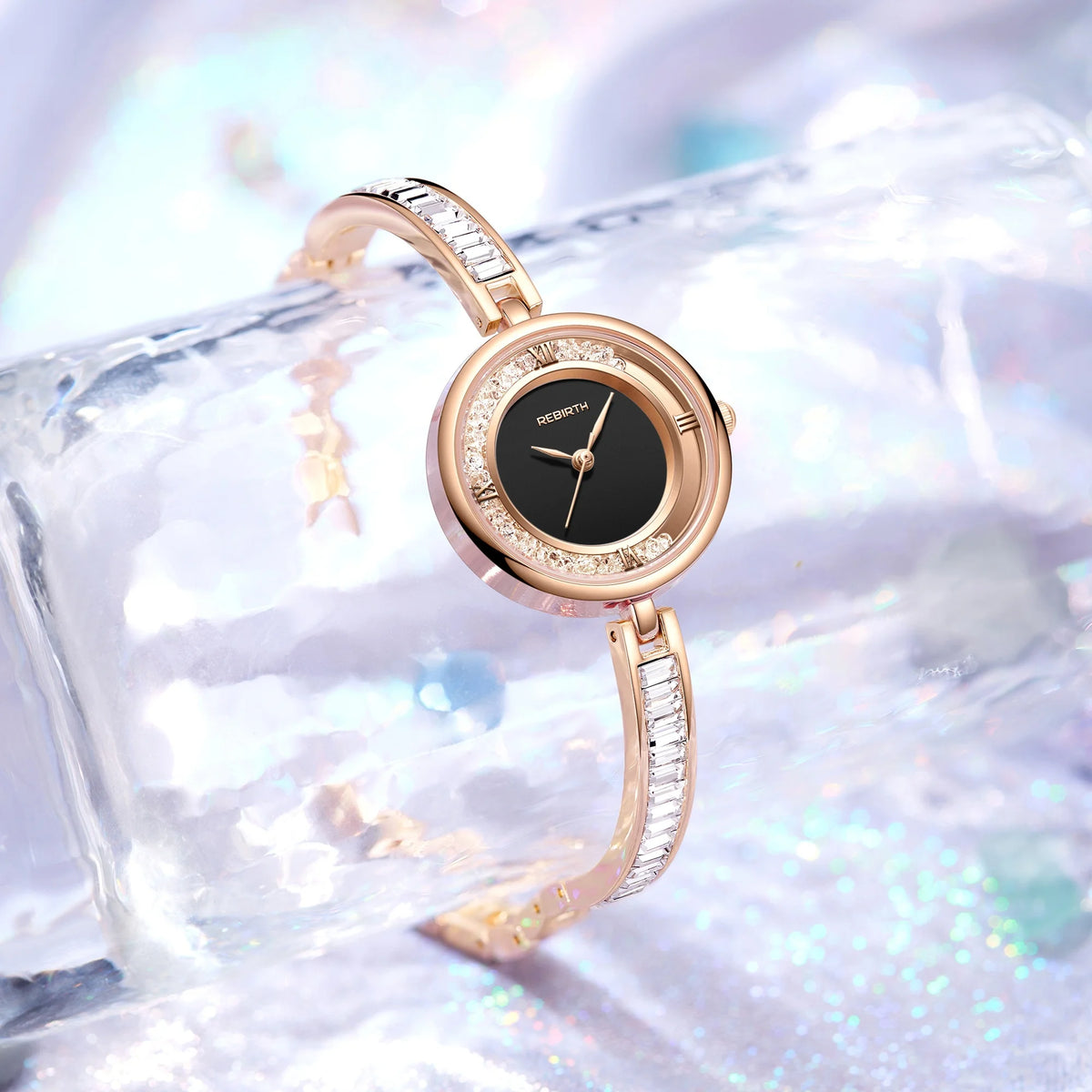 REBIRTH Quartz Watch – Elegant Stainless Steel, Water Resistant Quartz Watch Nixie