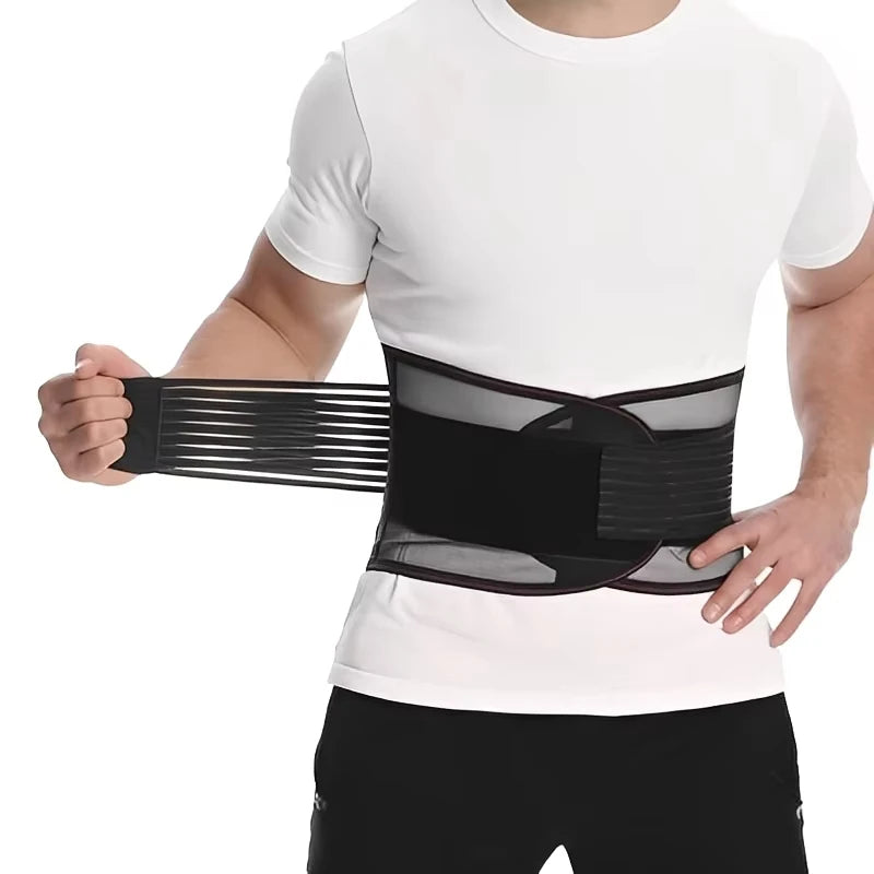 Nixie Adjustable Waist Trainer Corset Belt – Breathable Mesh