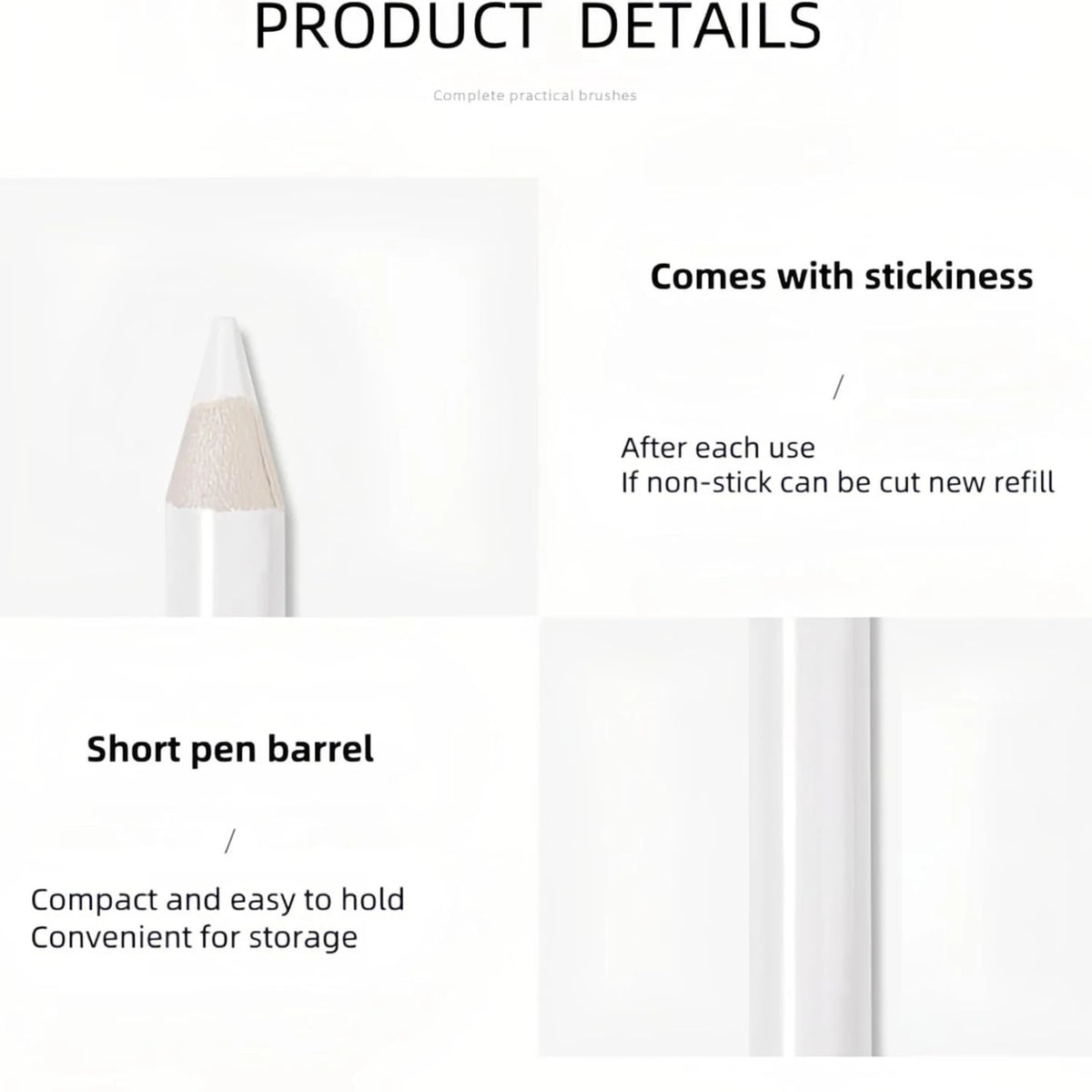 Precision Wax Tip Pen – Rhinestone & Gem Nail Art Applicator Nail Art Applicator Nixie