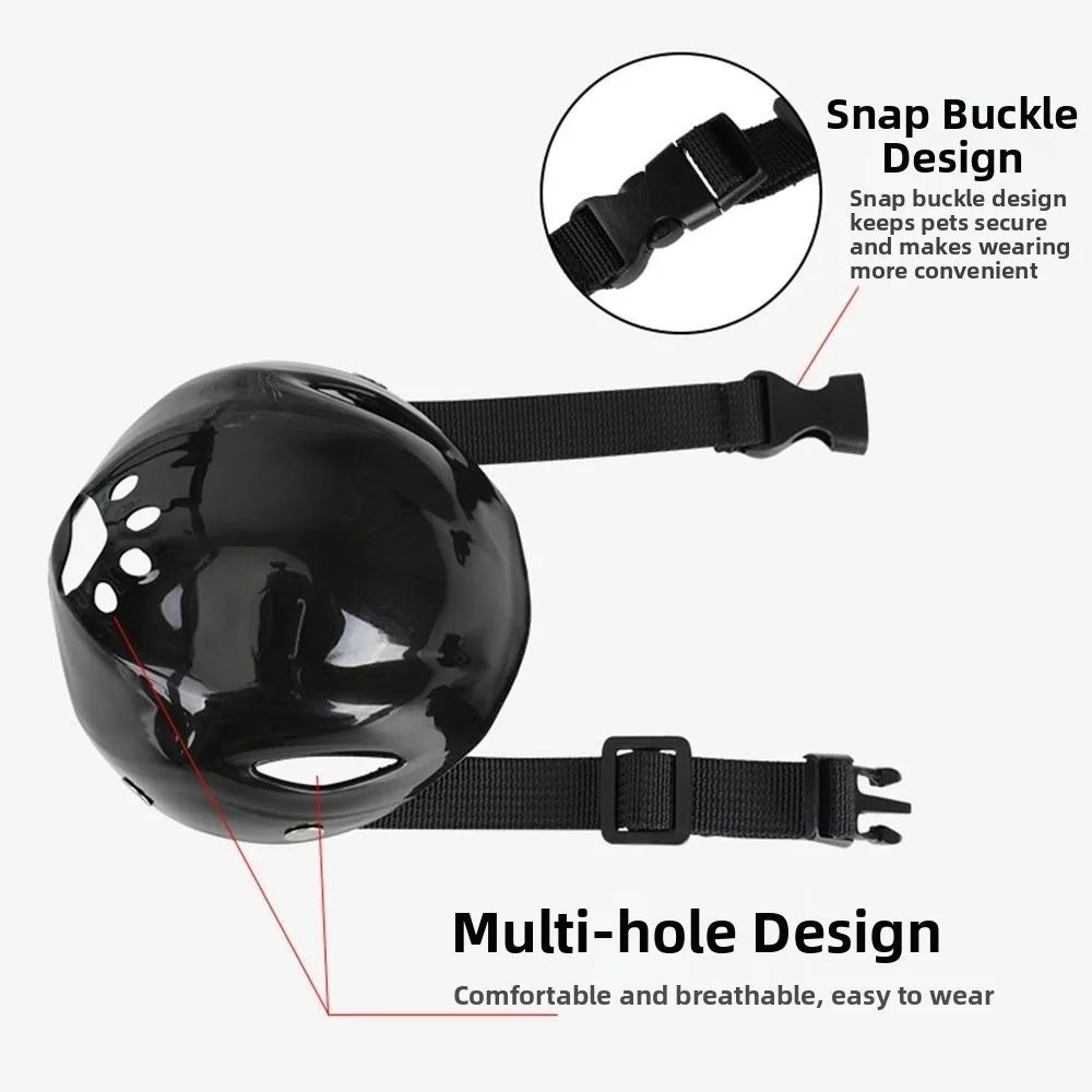 Breathable Pet Helmet for Dogs & Cats – Adjustable Nylon Strap Pet Helmet Nixie