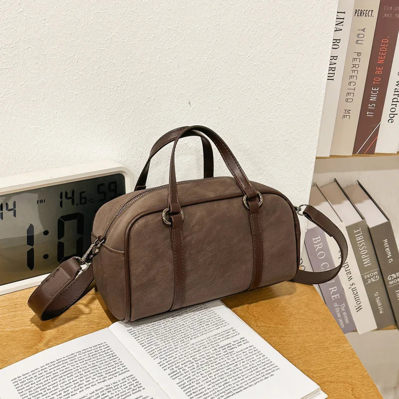 Retro Baguette Crossbody Bag – Women's Versatile PU Handbag Crossbody Handbag Nixie
