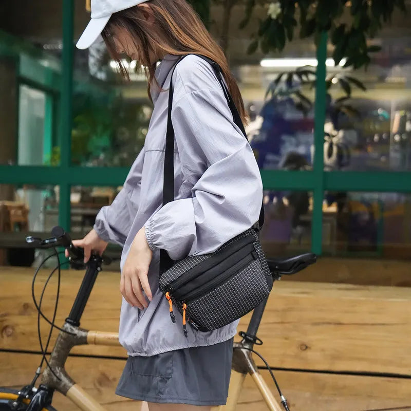 Waterproof Nylon Chest Shoulder Bag – Unisex Large Capacity Chest Shoulder Bag Nixie