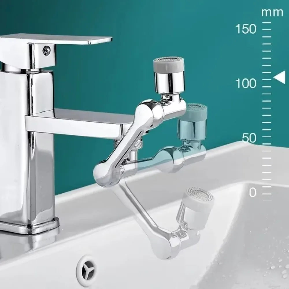 1080° Swivel Faucet Extender Sprayer – 2 Mode Water Saving Faucet Sprayer Head Nixie