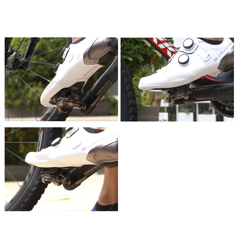 Road Bike to MTB Cleat Adapter | SPD-SL Stabilizing Converter Bike Cleat Adapter Nixie