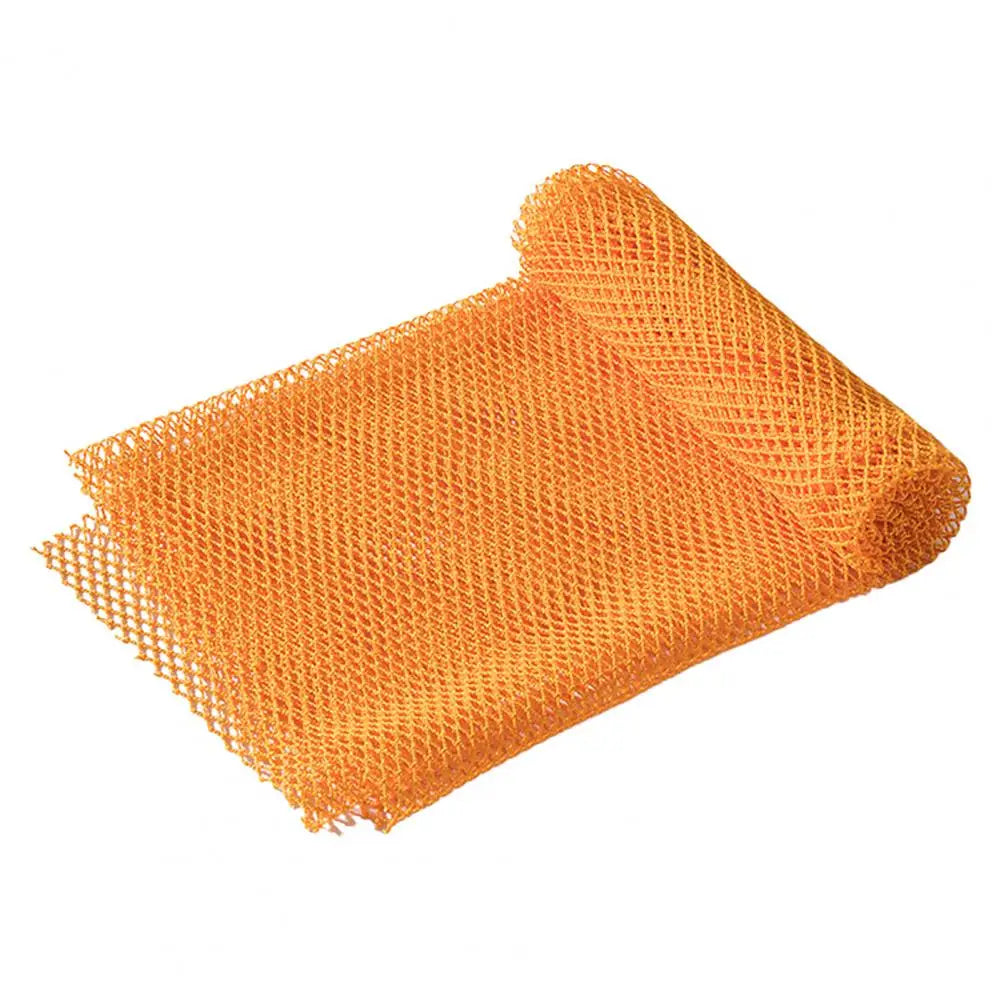 Silver Ion Exfoliating Body Scrubber Dual-Sided Mesh Bath Towel