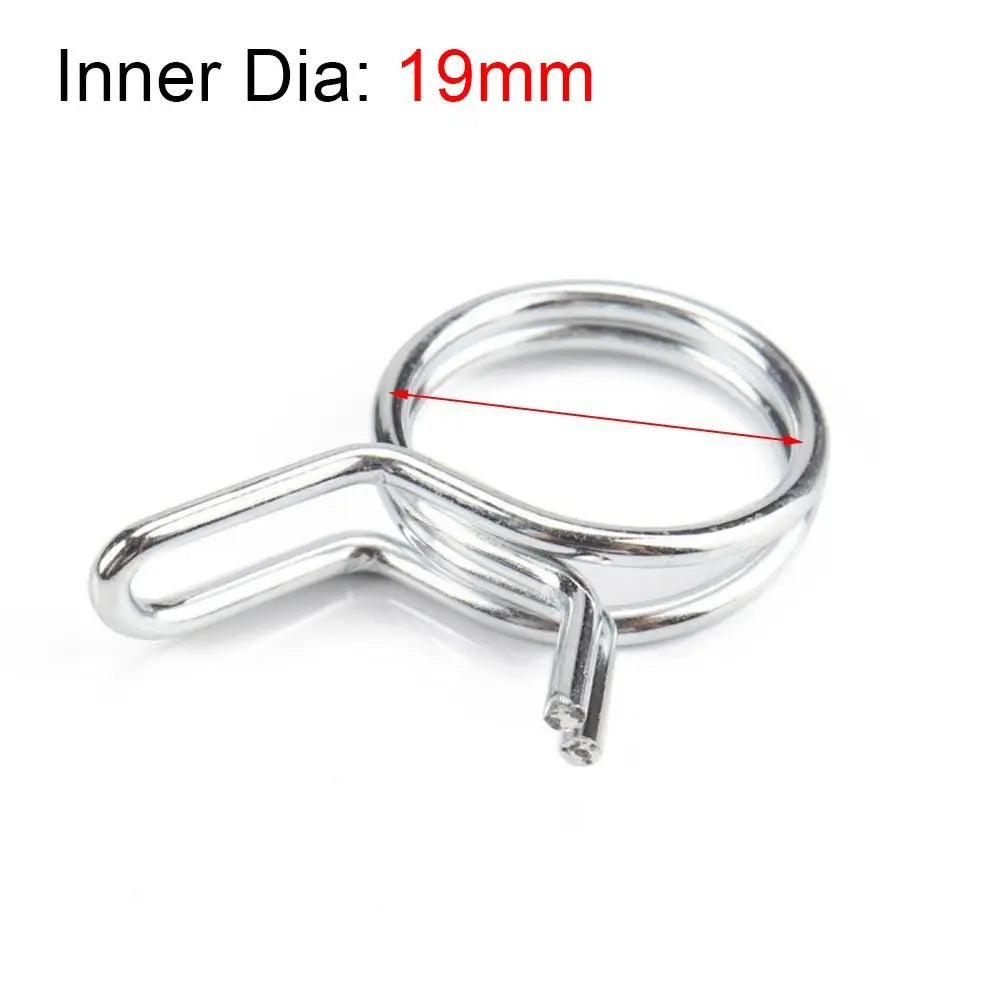 10Pcs Stainless Steel Spring Hose Clamps 5mm–30mm Assortment Kit Spring Hose Clamps Nixie 19mm