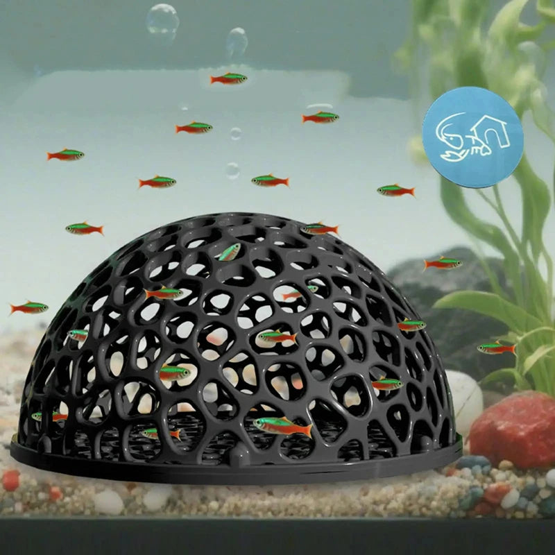 Aquarium Shrimp Cave Betta Hiding Shelter | Fish Tank Decor Aquarium Cave Decor Nixie
