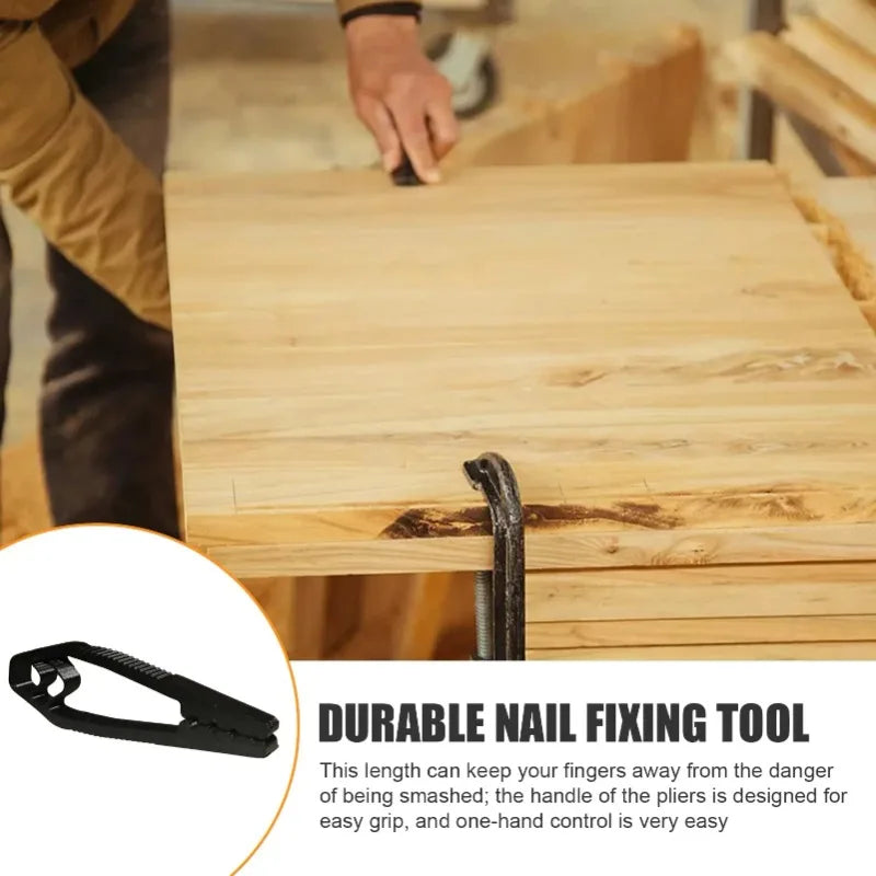 Portable Nail Fixer Pliers – Woodworking Finger Guard Tool Nail Holder Plier Nixie