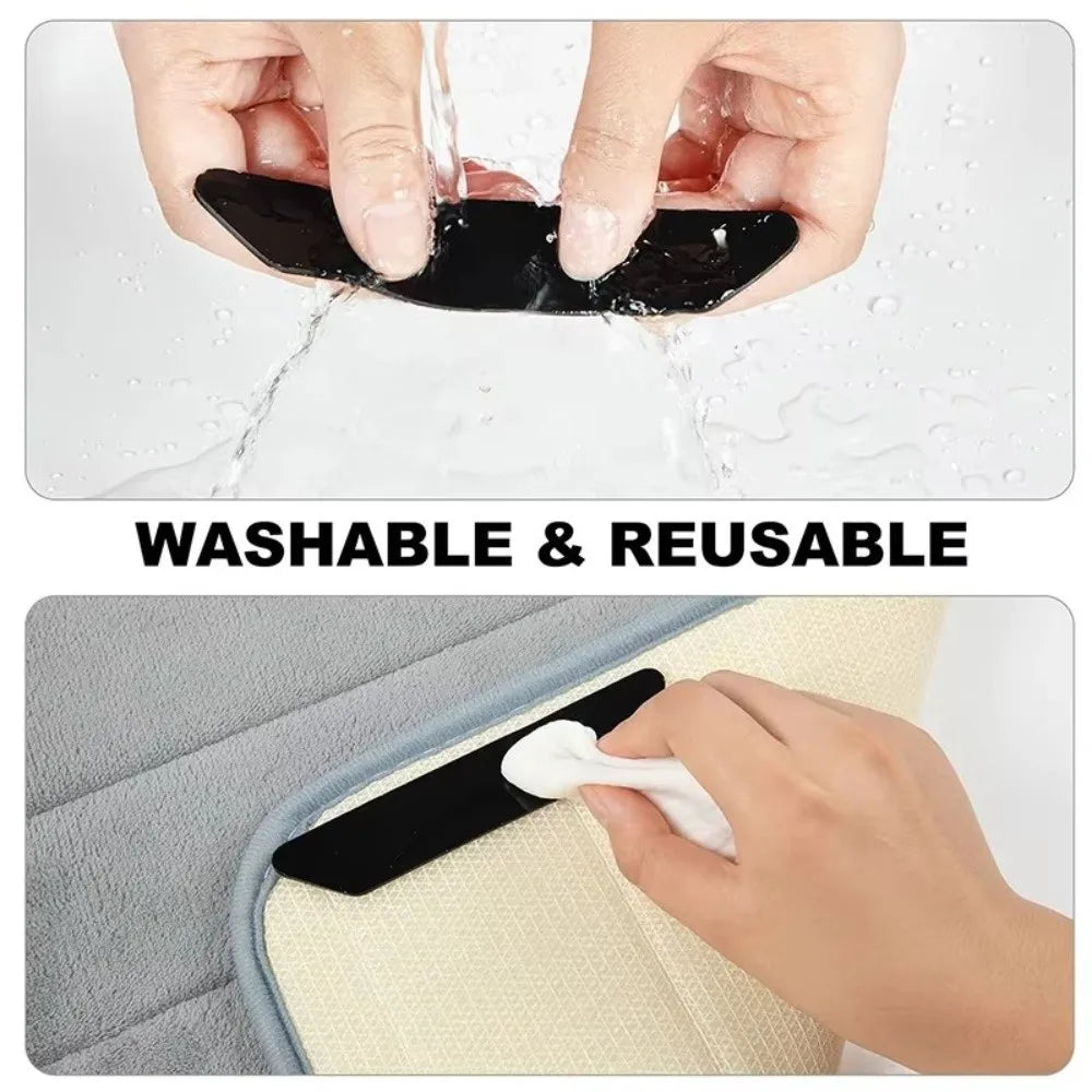 Non-Slip Reusable Carpet Tape – Anti-Curl Grip Stoppers Carpet Grip Tape Nixie