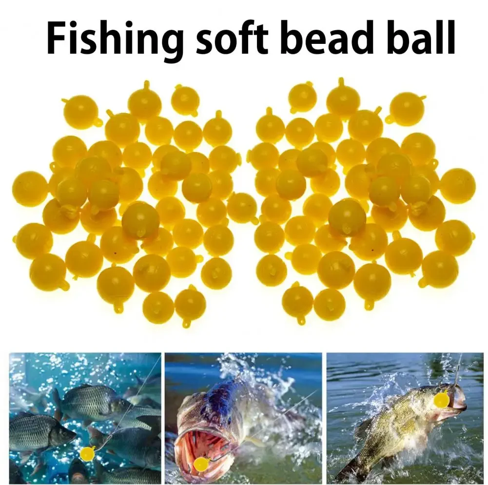 40/50Pcs Corn Flavor Floating Ball Carp Fishing Soft Bait Lures Fishing Soft Bait Nixie