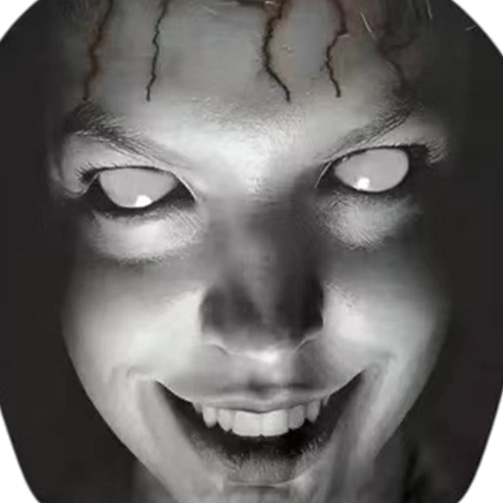 Horror Face Car Headrest Covers | Elastic Stretch 2 Pack Car Headrest Cover Nixie